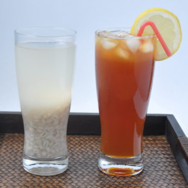 barley & iced lemon tea